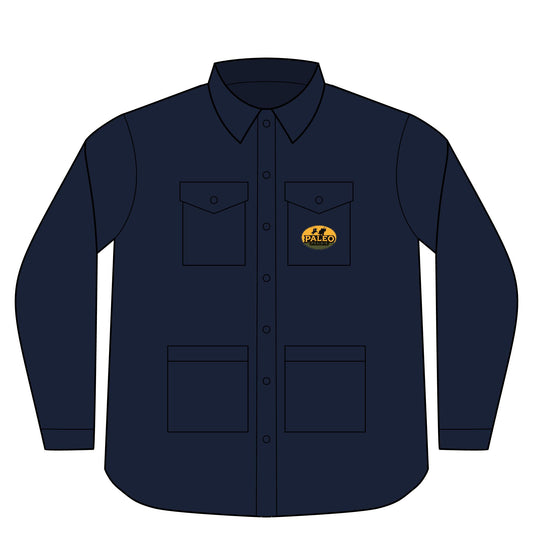 Paleo Prairie long sleeve button-up work shirt