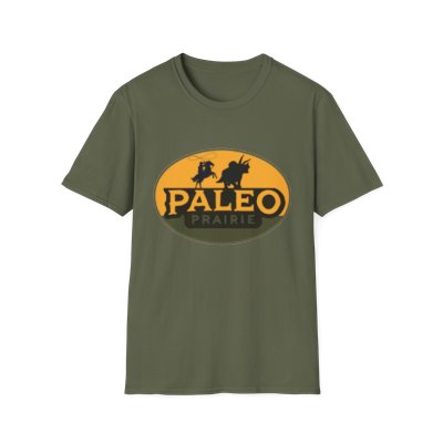 Paleo Prairie logo unisex t-shirt